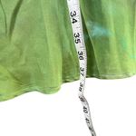 Robin Kaplan Midi Skirt Size 2 Green Silk Hand Dyed Boho Ethereal Forest Fairy Photo 11