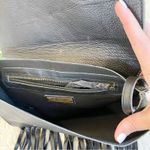 Cleobella  Leather Fringe Leopard Crossbody Bag Photo 5