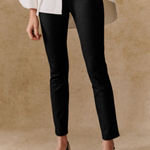 Sézane  Clara Trousers in Black FR 40 / US 8 Photo 0