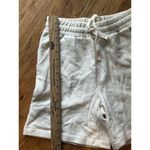 Madewell  Cotton-Hemp Pull-On Sweatshorts S NWT Ivory Cream Photo 6