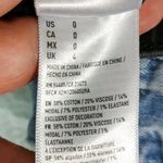 American Eagle Black Midi Jean Shorts Photo 10