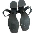 Free People  High Heel Sandals Square Toe Jelly Ankle Straps Size 40 Women's 9.5 Photo 8