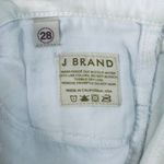 J Brand Mid Rise The Pencil Leg White Jeans Ankle Cut #1587 Size 28 Photo 10