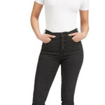Everlane  Black Authentic Stretch High Rise Skinny Ankle‎ Jeans Size 23 Photo 0