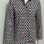 J. McLaughlin  Button Down long sleeve pajama shirt Photo 0