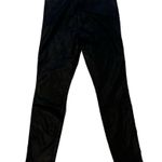 LEVEL 99 Coated Devon Pull On Skinny Jeans in Vinyl Color, Sz L Size L Photo 4