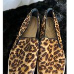 Birdies  The Swift Cheetah Leopard Animal Print Calf Hair Slip On Flat Sneakers 7 Photo 1