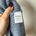 superdown  Serina Blue Sweater Knit Mini Skirt S Photo 5