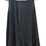 Eileen Fisher Charcoal Knit Cardigan vest Size XS Photo 0