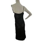 ZARA  halter neck black white sleeveless knit crochet maxi pullover dress small Photo 5