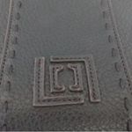 Liz Claiborne BLACK SHOULDER HANDLE CROSSBODY BAG 2 ZIPPERED COMPARTMENTS Photo 8