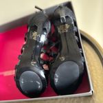 Vince Camuto Black Caviar/Soft Calf Strappy Heels Photo 6