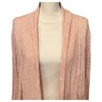 Roz & Ali  Peach Drape Front Cardigan Size XL Photo 1