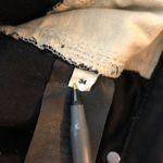 Isabel Marant Etoile Womens Jeans Skinny Raw Hem Tuxedo Stripe Black 34 US 2 Photo 3