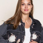 POL  Tie‎ Dye French Terry Jacket Photo 0