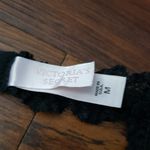 Victoria's Secret  Black Lace Garter Belt Size M Photo 2