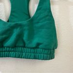 Alo Yoga Women's Scoop Neck Sweatshirt Bra Size XS Green Photo 4