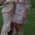 For Love & Lemons Isadora Dress Mini in Blush Size Small Photo 14