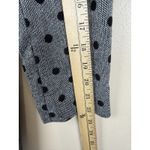 Halogen Women’s Polka Dot Ruffled Trench Coat Double Breasted Size S Petite Photo 7