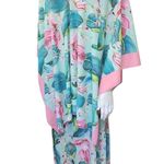 Cathy's Resortwear Tropical Tulip Skirt & 7 Way Scarf Set (M) Pink Size M Photo 0
