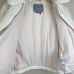 Anthropologie Knit Teddy Jacket Beige Women’s Size XSP – Soft Plush Sherpa Style Photo 5