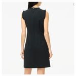 J.Crew  Black Ruffle Neck Suiting Dress Size: 0 NEW Photo 9