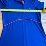 EP Pro Women’s Golf Shirt Size Small Blue Pink Polo B Emblem Photo 3