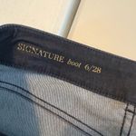 Talbots Signature Boot Cut Jeans Size 6 28 EUC Dark Wash 0416 Photo 6