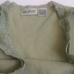 White Stag FINAL MARKDOWN lace trim  tank top large Photo 3