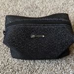 Stella & Dot Black Glitter Pouch Photo 0