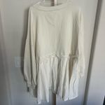 Free People  Eleanor Layered Sweatshirt Dress Medium Oversized NEW Photo 3