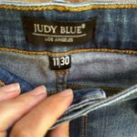 Judy Blue  distressed ripped leopard cheetah skinny fit jeans size 11/30 Photo 4