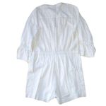 Rebecca Taylor NWT La Vie Eyelet Romper in Milk White One-Piece S $350 Photo 6