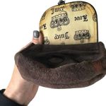 Juicy Couture  Vintage Velour Brown Coin Purse Photo 2