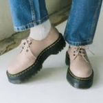 Dr. Martens 1461 Quad II Oxford Platform Derby, Vintage Taupe, Women’s 10, NWOT Photo 2