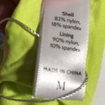 ANDIE  Swim Banded Cheeky Bikini Bottom Neon Lime M (8) NWT Wide Band High Leg Photo 3