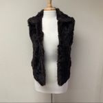 Adrienne Landau  Rabbit Fur Vest in Brown Size S Photo 1
