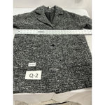 Divided Womans  Button Down Casual Coat Size 12 Black Photo 4