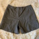 NWT Mom Cargo Shorts Gray Size 8 Photo 0