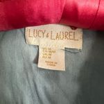 Lucy & Laurel  light wash chambray button front tank women’s size medium Photo 3