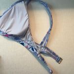 Splendid Swim Top Floral Flurry Bikini RSC Halter Bra Sz S NWT Blue Pink Pattern Photo 9