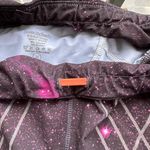 Sweaty Betty Galaxy Capri Activewear Leggings in Purple/Silver - Size Medium Photo 5