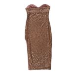 Majorelle Maizie Midi Dress in Rose Gold Photo 5