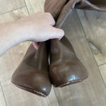 Elie Tahari Eli Tahari Knee High Boots Soft Leather Brown Sz 39 (8.5) Photo 4
