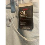 Levi's Levi 501 Original Cropped Jeans Fitted thru the hip and ankle straight, A71 Photo 9