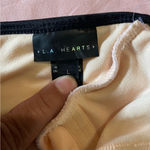 Maggy London  Cream Top with Black Trim Photo 2