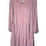 Abercrombie & Fitch  Tiered Long Sleeve Dress Size Small Photo 0