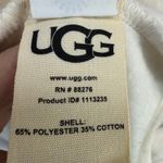 UGG  Janni Fleece Cardigan Women M Oatmeal Heather Open Asymmetrical Plush Lounge Photo 14