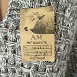 Alexandre Machado Portugal Handknit Hooded Poncho Gray Size undefined Photo 4