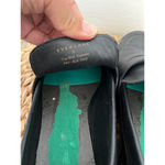 Everlane the gumsole Black leather slip on chunky penny Loafers missing insole 9 Photo 4